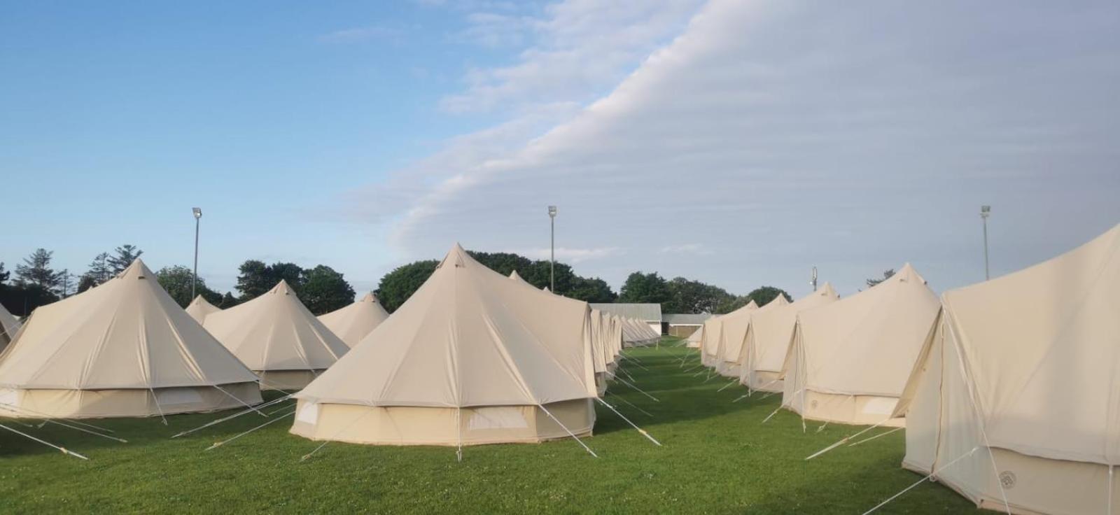 Nine Yards Bell Tents At The Tt - Castletown Extérieur photo